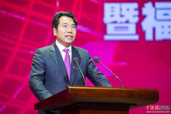 大会由福州大学党委书记陈永正主持。李南轩 摄