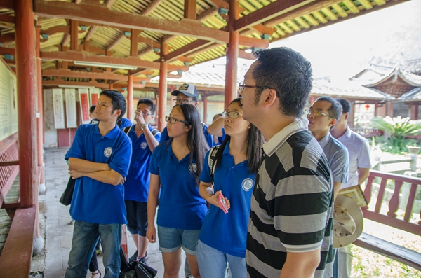 福大学子走进古田弘扬廉政文化 福大学子走进古田弘扬廉政文化