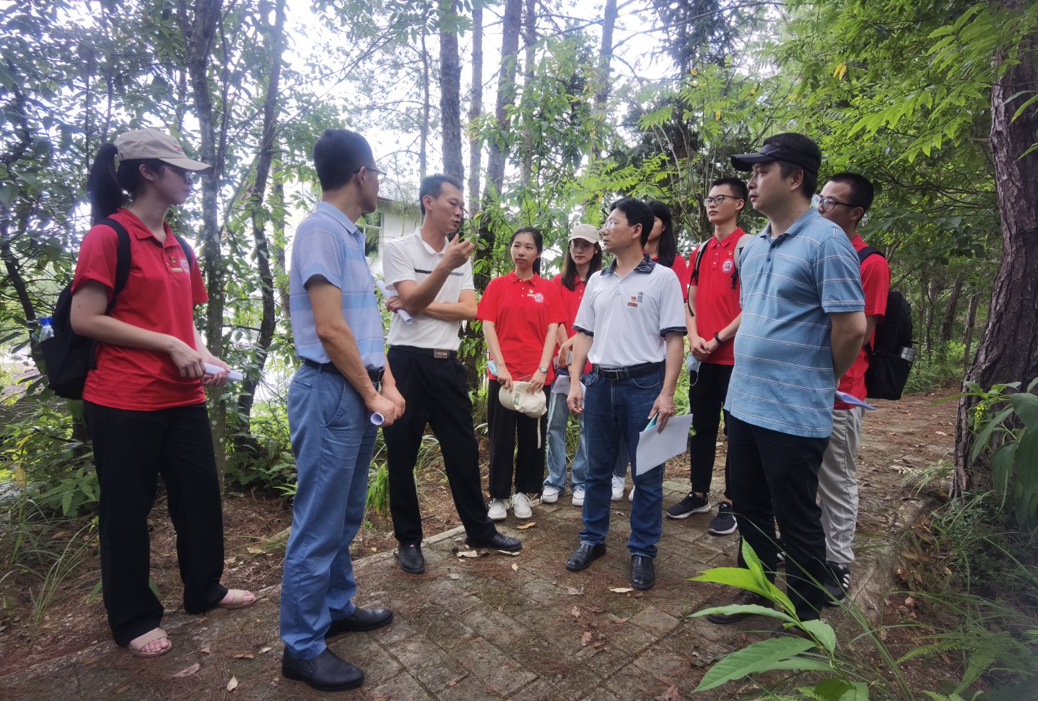 10. 实践队走进山林学习乡村振兴经验.jpg